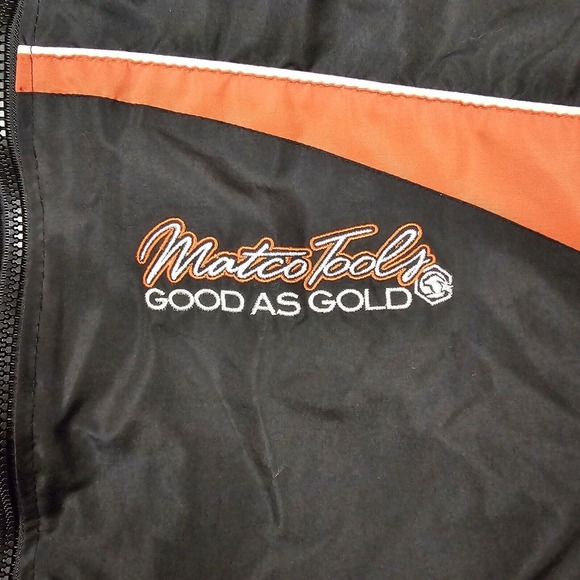Matco Tools Jacket Mens XL Full Zip Windbreaker Biker Mechanic Streetwear Work - Picture 2 of 16